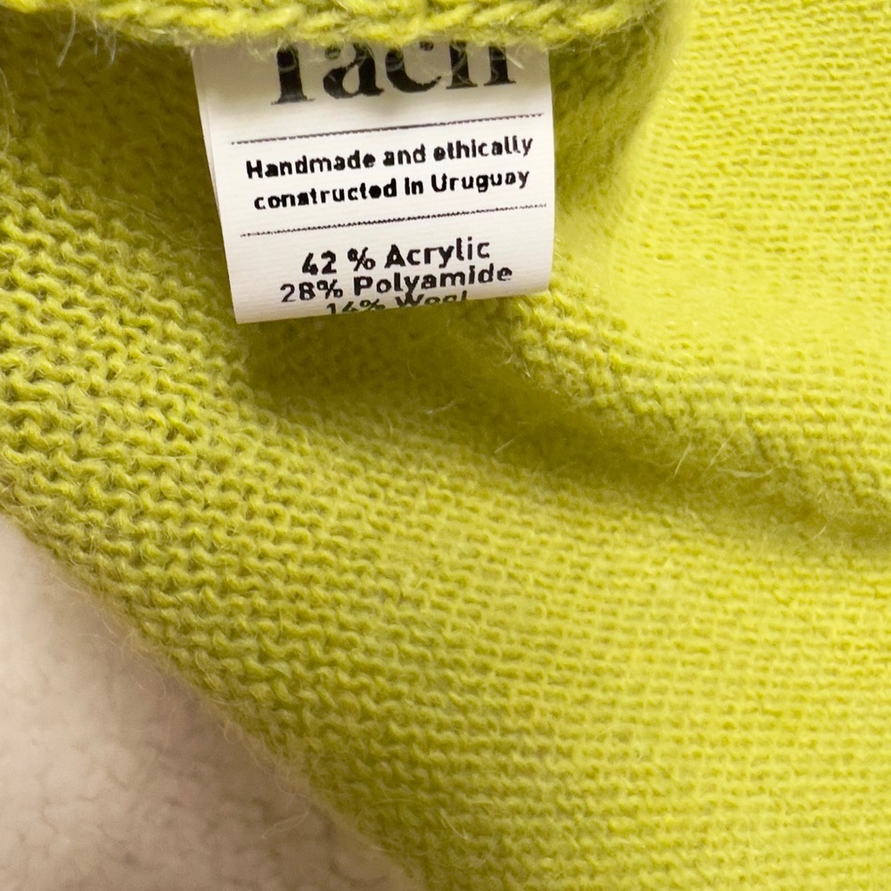 TACH Green Ruffled Cardigan - Picture 6 of 8